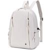 SPAHER Zaino da Viaggio Aereo Bagaglio a Mano 40x30x15 British Airways Iberia Zaino Scuola Impermeabile Zaino Porta PC 14 Pollici Travel Backpack Zaino Università Lavoro Ufficio Cabin Bag Bianco