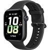 HONOR Watch 5 Smartwatch, GPS Watch, 1.85" Display AMOLED Smart Watch Uomo Donna, 15 giorni di durata della batteria, 5ATM e IP68, Orologio contapassi per Android, Nero