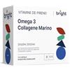 Bright Naturo Collagene Marino Idrolizzato con Acido Ialuronico e Omega 3 EPA & DHA - Capsule Premium per Pelle, Articolazioni, Cuore e Benessere Generale | Per 2 Mesi (56 Dosi Giornaliere)