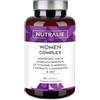 NUTRALIE Multivitaminico Complesso per Donna - Attività Ormonale - Complesso + 20 Vitamine E Minerali - Pelle, Capelli, Ossa - Energia, immunità - 90 Capsule Nutralie