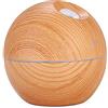Ellenne PROFUMATORE AMBIENTE DIFFUSORE ESSENZE UMIDIFICATORE LED RGB 130 ML JAN004 (Legno Chiaro)