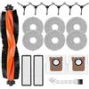 Heykewi 18 Kit di accessori di ricambio per Xiaomi X20 Max / X20 Pro Aspirapolvere Robot, 1 Spazzola principale, 6 Spazzole laterali, 6 Panni mop, 2 Filtri, 2 Sacchetti per la Polvere, 1 spazzola pulita
