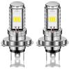 GLL Grandview, lampadine a LED H4 per fari anteriori, 2 pezzi, bianche, H4, abbaglianti/anabbaglianti, COB (CC 9-80 V)