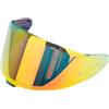 Guajiro - Visiera Compatibile con Shoei NXR 2 - Z8 - X15 - XSPR Pro - CWR-F2 | Schermo in policarbonato predisposto per Pinlock | Antigraffio e antiappannamento (Rosso)