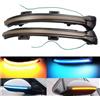 Hacreyatu Indicatori di direzione per VW Golf 7 MK7 GTI 7 R 7.5 Golf Sportsvan | per Touran L II ,dinamici a LED nello specchietto retrovisore(Blu-Giallo)