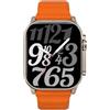 XINDADA 2024 New AMOLED H15 Ultra+ Smart Watch 49MM 1GB Rom Series 10 Hello Plum ChatGPT Compass NFC Music Bluetooth Call Plus Smartwatch Men Upgraded Version Hello Watch 3 (Orange)