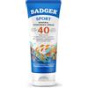 Badger Protezione Solare Sicura per le Barriere Coralline, Senza Profumo, FPS 40, Minerale, 98% Organico, Zinco Resistente all'Acqua, Approvato per le Barriere Coralline di Hawaii e Messico, 85 ml