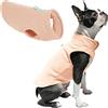 GOOBY Every Day - Gilet per Cani di Piccola Taglia, in Pile, Taglia XS, Colore: Pesca