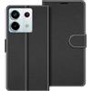 COODIO Custodia in Pelle per Xiaomi Redmi Note 13 PRO 5G(Non per 4G), Cover a Libro Magnetica Portafoglio per Xiaomi Redmi Note 13 PRO 5G, Nero