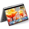 Monovate 14,1 Computer portatile 2 in 1, Win 11 PC Portatile Core i3-1315U CPU, Portatile 16 GB RAM 512 GB SSD, Laptop con tastiera retroilluminata+sblocco con impronta digitale, schermo touch girevole a