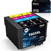 Timink 603XL Cartucce d'inchiostro Compatibili Sostituzione per Epson WF-2830 WF-2810 XP-3100 XP-4100 XP-2100 XP-3105 XP-4105 (1Nero 5Ciano 1Magenta 1Giallo,5 Pezzi)