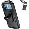 iMESTOU Supporto Impermeabile IP66 per Telefono da Bici con Testa a Sfera da 2,5cm Adatto per Componenti di Dimensioni RAM B, Adatto per Cellulari da 3,5 a 6,1 con Spessore Massimo Spessore 11mm (S)