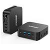 ACEMAGICIAN V1 Mini PC, Ιntel Alder Lake-N97(fino a 3,6 GHz), 16GB DDR4 512GB SSD, W11 Pro Mini Computer WiFi 5/BT4.2/Doppio Display HDMI 2.0+DP 1.4 per Ufficio, Scuola, Business