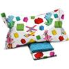Novia - Completo di Lenzuola Letto Singolo per ragazzi - Linea Fantasy variante Game. Materiale 100% Cotone, confortevole e piacevole sulla pelle