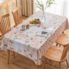 YWBXSHKD Tovaglia Antimacchia Rettangolare in PVC 120x180cm, Tovaglia Rettangolare Plastificata, Tovaglia Cerata Quadrata, per Tavolo da Pranzo, Cucina, Pranzo All'Aperto