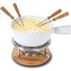 Boska Set da Bourguignonne Bianco - per 875 grammi di Formaggio Fuso - 1,3 L