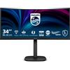 Philips Serie 3000 34B2U3600C/00 Monitor PC 86,4 cm (34) 3440 x 1440 Pixel Wide Quad HD LCD Nero GARANZIA ITALIA