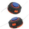 Anlseiod 2 Testina Decespugliatore per McCulloch B26 PS,T26 CS,B28 B,MT260CLS, MT280,MT280I,MT320i,Cabrio 246/261,Testina Falciante T22LCS,Trimmac 240,UMK425 UMK431 UMK435 DBC250