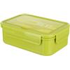 KASANOVA Porta pranzo con divisori e posate verde