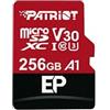 Patriot memory PEF256GEP31MCX 256 GB EP A1 per micro SD card SDXC per telefoni e tablet Android/4 K Video recording