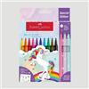Faber-Castell Confezione 13 Pennarelli Unicorno Faber-Castell
