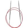 Addi Turbo Ferri da Maglia circolari, Metallo, White Bronze, 100 cm, 4.0 mm
