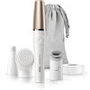 Braun FaceSpa Pro 911 Epilator - 3-in-1 Facial epilating, vitalizing & skin toning system for salon beauty at home