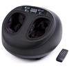 GLOBAL RELAX® | VITALZEN MINI Massaggiatore elettrico per i piedi | Nero | Massaggio a 360° I Compressione | Macchina per alleviare il dolore I Circolazione dei piede stanchi | Controllo facile
