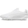 PUMA Scarpe da calcio KING ULTIMATE FG/AG, Scarpe, Bianco/Silver, 39