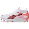 PUMA Scarpe da calcio ULTRA 5 MATCH+ FG/AG, Scarpe, Bianco, 40.5
