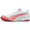 PUMA Scarpe da calcio IBERO IV, Scarpe, Bianco/Glowing Rosso/Dark Crimson, 44