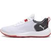 PUMA Scarpe da golf Fusion Crush Sport da uomo, Scarpe, Bianco, 40.5