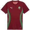 PUMA Maglia gara pre-partita Marocco da uomo, Sport, Intense Rosso/Archive Verde, S