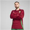 PUMA Maglia gara a maniche lunghe pre-partita Marocco da uomo, Abbigliamento, Intense Rosso/Archive Verde, L
