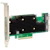 Broadcom eHBA 9620-16i scheda di interfaccia e adattatore Interno SAS, SATA (Broadcom HBA - Storage controller [RAID] 16 Channel 6Gb/s / SAS 24Gb/s PCIe 4.0 [NVMe] RAID 0, 1, 10 x8) [05-50111-02]