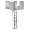 Amana Tool 45525 Carburo con punta 1-1/8 Dia x 1/2 CH x 1/4 Shk x 1-19/32 Lungo Spoilboard Superficie & Appiattimento 3-Flauto Router Bit