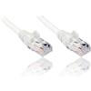 PremiumCord Cavo Patch Cat 6 UTP, 1Gbit/s, Cavo Ethernet, LAN, RJ45 Connettori, Flessibile e Robusto, AWG 26/7, Conduttori 100% CU, Bianco, 3 m