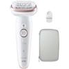 BRAUN SE9000 EPILATORE SILKEPIL BIANCO/ROSA
