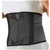 DUAL SANITALY SPA Dr. Gibaud Ortho Cintura Elastica Nera Action V Lombalgie Sciatalgie Taglia 1
