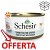 Schesir Cat Tonnetto con Spigola - Lattina Da 85 Gr - CONFEZIONE RISPARMIO