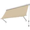 Huspert Tenda da sole a caduta con bracci con cassonetto beige / 300x250 cm