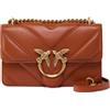 PINKO BORSA LOVE ONE MINI LIGHT - 104550A26Z - marrone