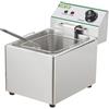 Friggitrice Elettrica Da Banco Fy8l Cesto Cm 24 X 18,5 X 14 Capacità Olio 8,85l