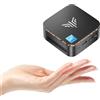 NiPoGi Mini PC E1 Ιntel Alder Lake-N97 (fino a 3,6 GHz, 4C/4T) 16 GB DDR4 512 GB SSD, Mini Computer/Gigabit Ethernet/2.4+5G WiFi/BT4.2/HDMI 2.0+DP 1.4,Dual HDMI Display
