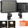 Neewer Pannello Luce LED 176 Bulbi Ultra Luminosa Dimmerabile 3200-5600K On-camera con Filettatura 1/4"di Montaggio per Reflex Canon Nikon Pentax Panasonic Sony Samsung Olympus ecc.
