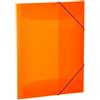 HERMA 19697 - Cartellina portadocumenti A3, colore: arancione fluo, per bambini, in plastica, con alette interne ed elastico, in plastica resistente, per ragazzi e ragazze
