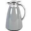 Emsa Campo F4130100 - Caraffa termica da 1 l, chiusura a punta rapida, 100% ermetica, calda, 24 ore, in acciaio inox di alta qualità, facile da pulire, grigio pastello