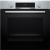 BOSCH Forno Elettrico Multifunzione, Serie 4, Capacità 71 Lt, Classe Energetica A+, Inox - HBA514ES3