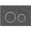 GEBERIT PLACCA DI COMANDO GEBERIT SIGMA 50 ARDESIA MUSTANG E CROMO 115.884.JM.1