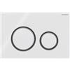 GEBERIT PLACCA DI COMANDO GEBERIT SIGMA 50 BIANCO E NERO 115.651.SI.1